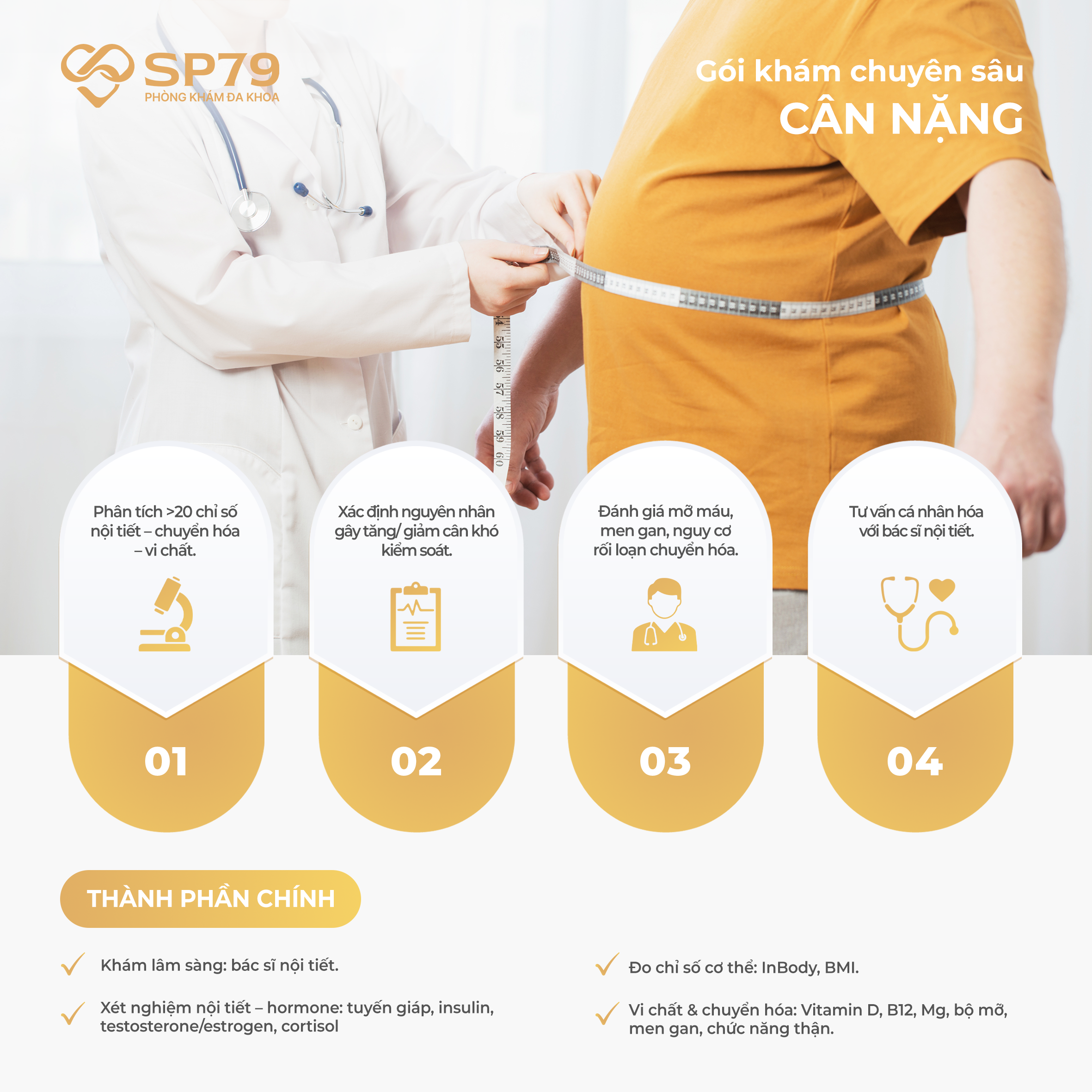 Ảnh 2: Gói khám cân nặng sp79
