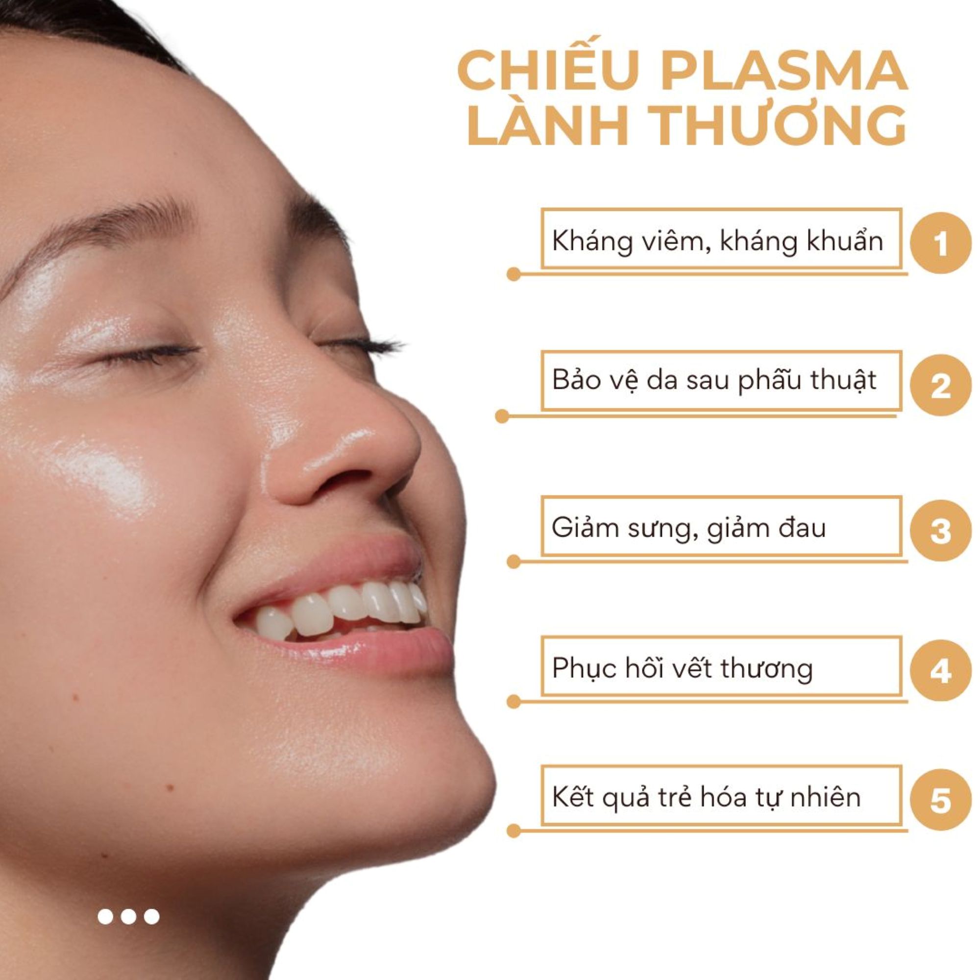 Ưu điểm chiếu công nghệ plasma lành thương: