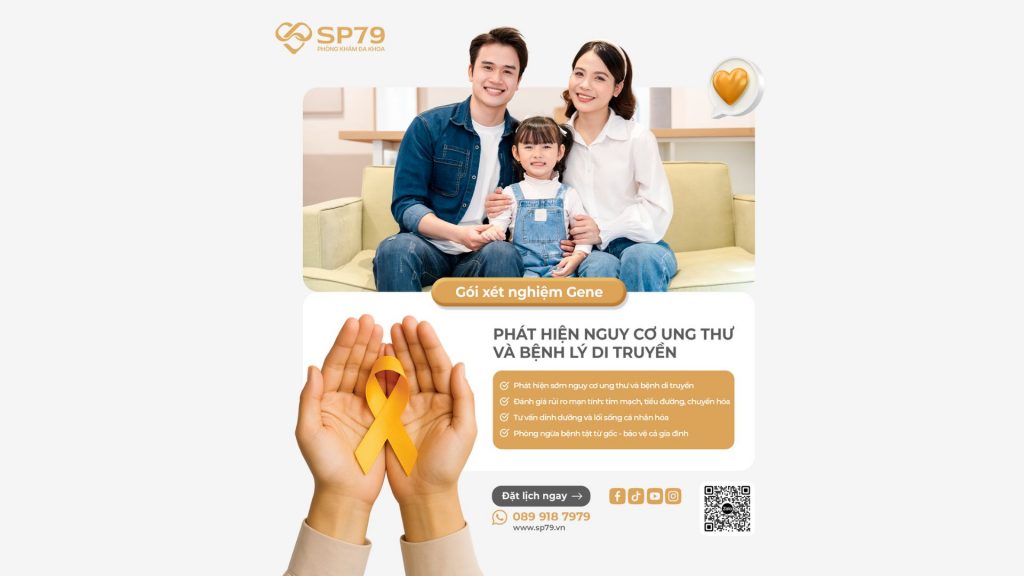 Liên hệ phòng khám SP79 để thực hiện xét nghiệm gene uy tín