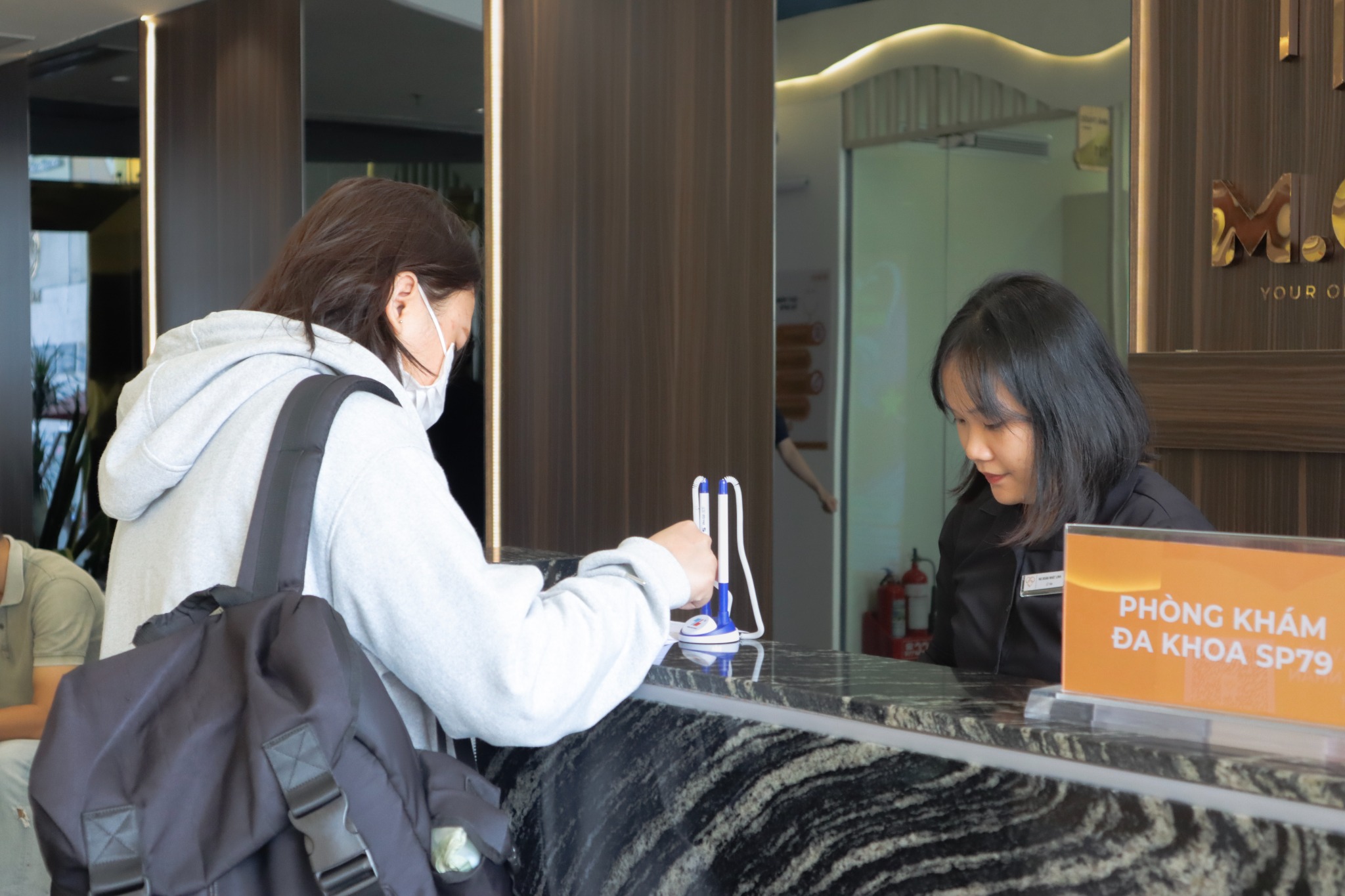 Quy trình đăng ký nhanh chóng, giải đáp rõ ràng, giúp khách hàng có trải nghiệm yên tâm tại phòng khám