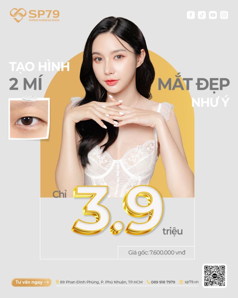 Ưu đãi nhấn mí, bấm mí, nhấn mắt 2 mí ở sp79